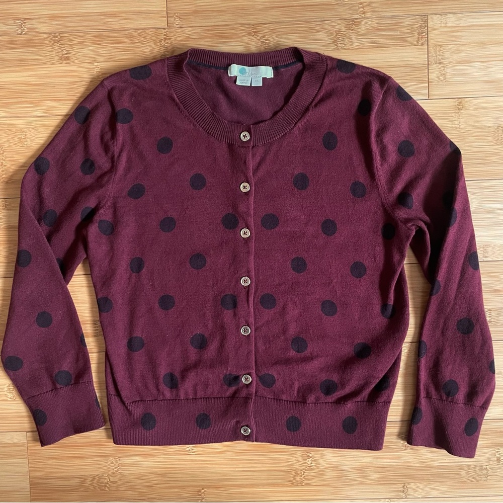 Boden Eldon Crop Cardigan Sweater